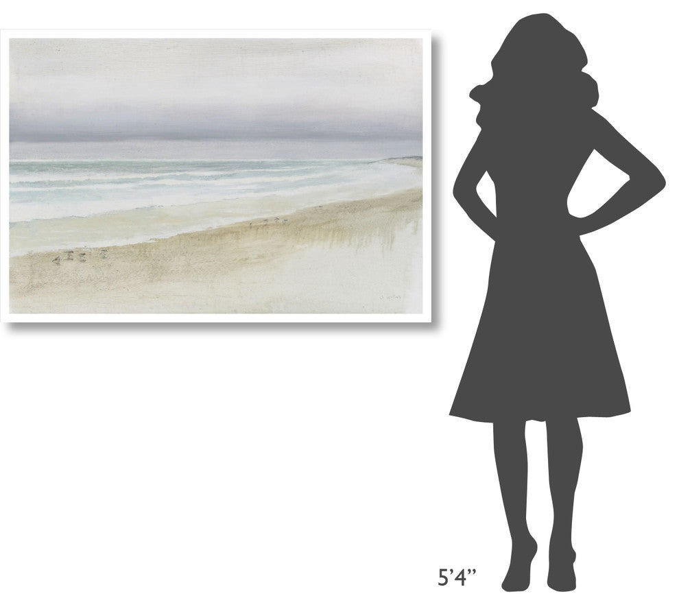 "Serene Seaside" Digital Paper Print by James Wiens, 50"x34"