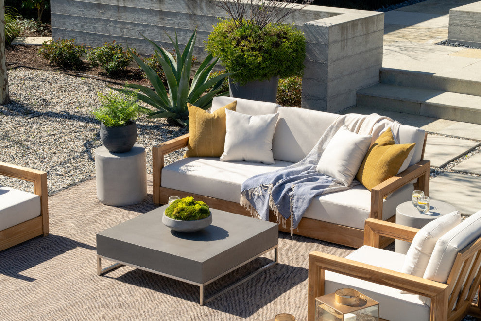 Safavieh Montford Teak 3-Seat Bench