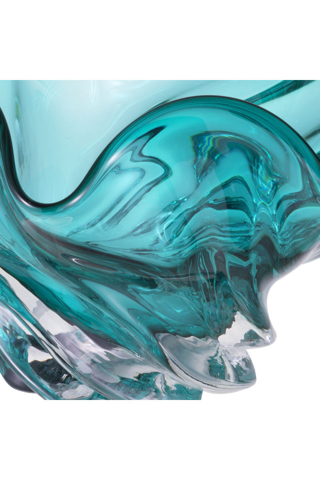 Turquoise Hand-Blown Bowl | Eichholtz Ace