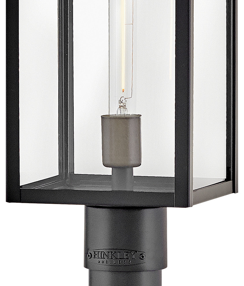 Hinkley Catalina Large Post Mount Lantern, Black