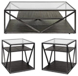 Liberty Furniture Arista Medium Gray 3 Piece Living Room Set