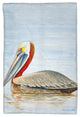 Summer Pelican Kitchen Towel - Two Sets of Two (4 Total)