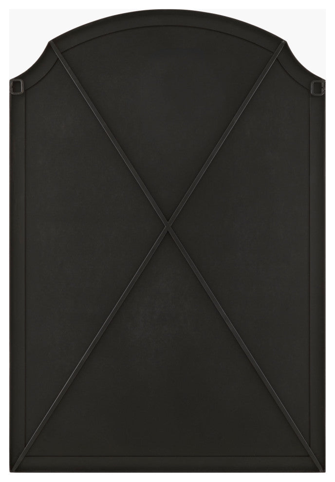 Galey Alix x Livabliss Landon GALA-1001 Accent Mirror, Black, 35"H x 24"W x 1"D