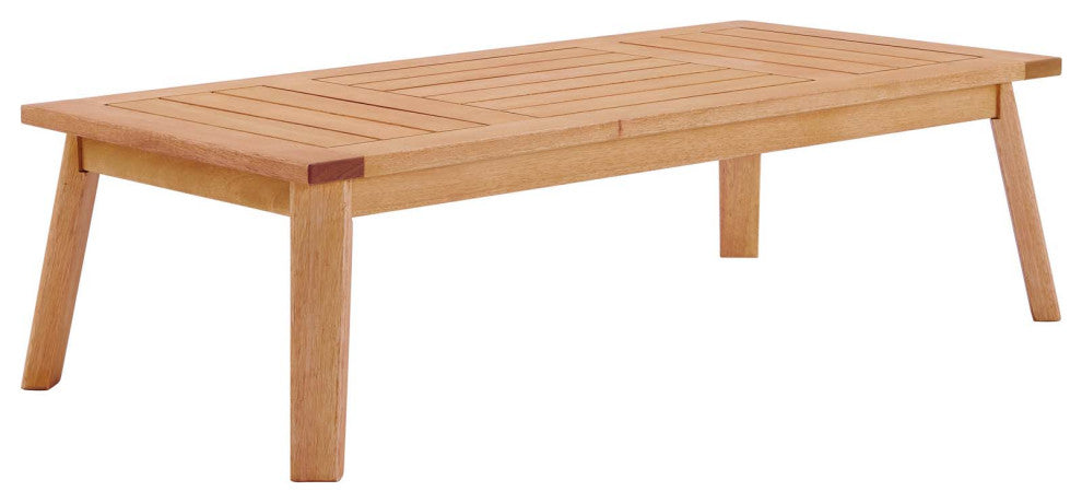 Sedona Outdoor Patio Eucalyptus Wood Coffee Table by Modway