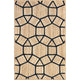 Nuloom Rozalia Jewel Jute Rug, Blue 4' x 6'
