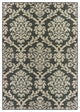 Oriental Weavers Latitude Grey/ Charcoal Floral Indoor/Outdoor Rug 3'3"X5'
