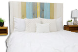 Handcrafted Headboard, Hanger Style, Sunrise Mix, Queen