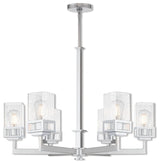 Livex Lighting Harding Polished Chrome Light Chandelier
