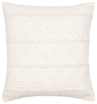 Surya Merdo Cream Pillow Shell With Polyester Insert 18"H X 18"W