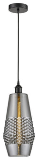 Innovations 616-1P-BK-G683-7 1-Light Mini Pendant, Matte Black