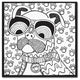Hello Angel ''Cool Pooch'' Canvas Art, 18x18