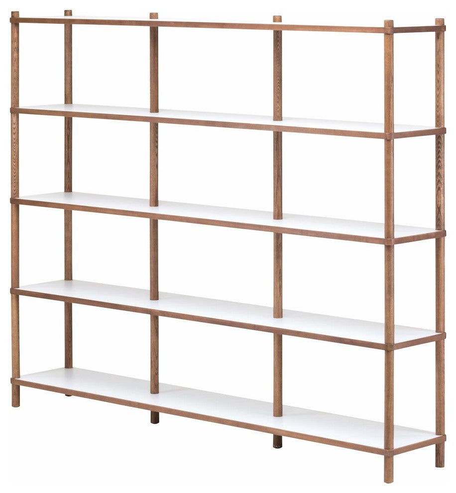 Justin 5-Tier Shelving Unit by Nuevo