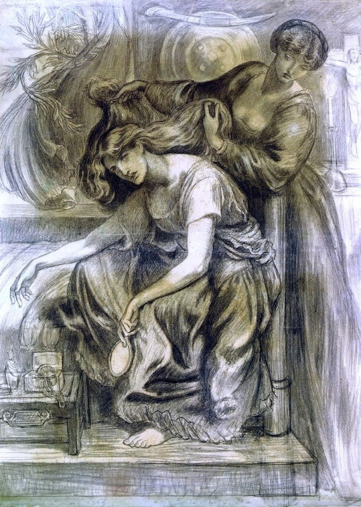 Dante Gabriel Rossetti Desdemona's Death Song Wall Decal