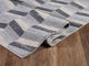 Abani Quartz QRZ170A Multicolor Neutral Geometric Chevron Area Rug