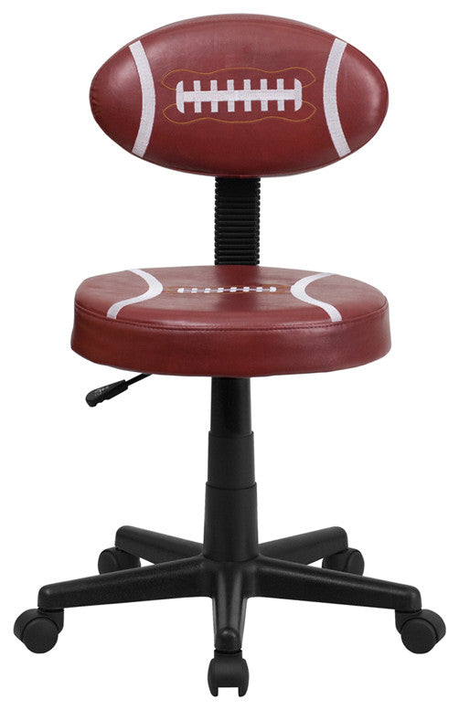 Football Task Chair, Brown