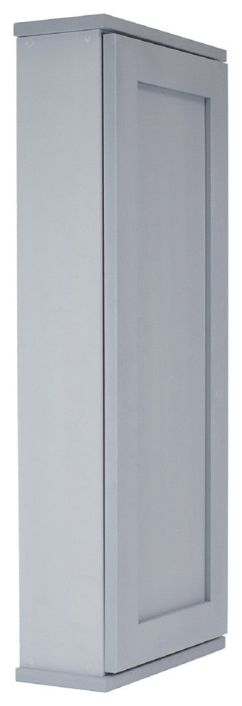 Sandalwood On the Wall Primed Cabinet 49.5h x 15.5w x 8d