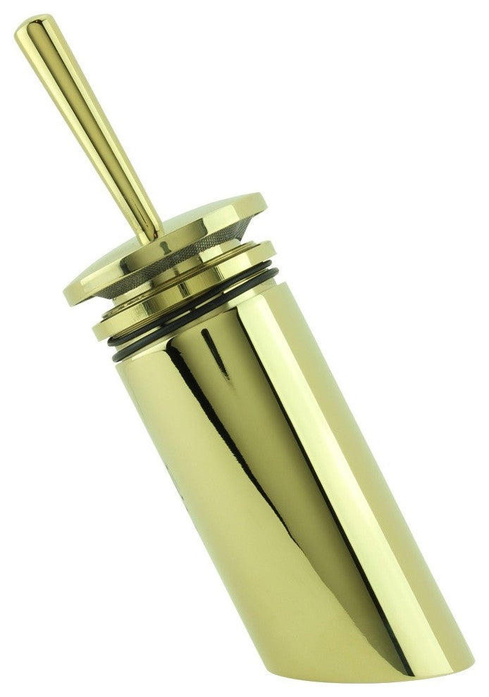 Short Waterfall Faucet Heavy Cast Brass Gold PVD Round |