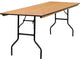 30x96 Wood Fold Table