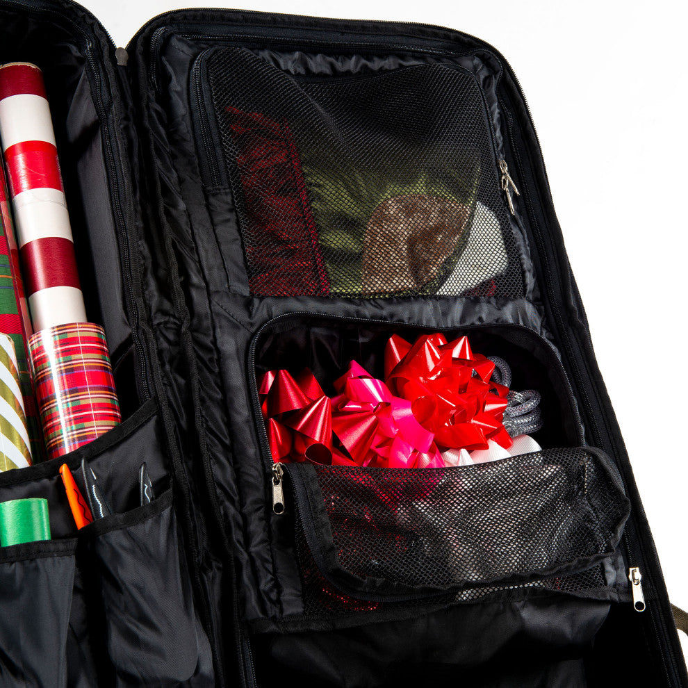 Rolling Vertical Wrapping Paper Storage Container