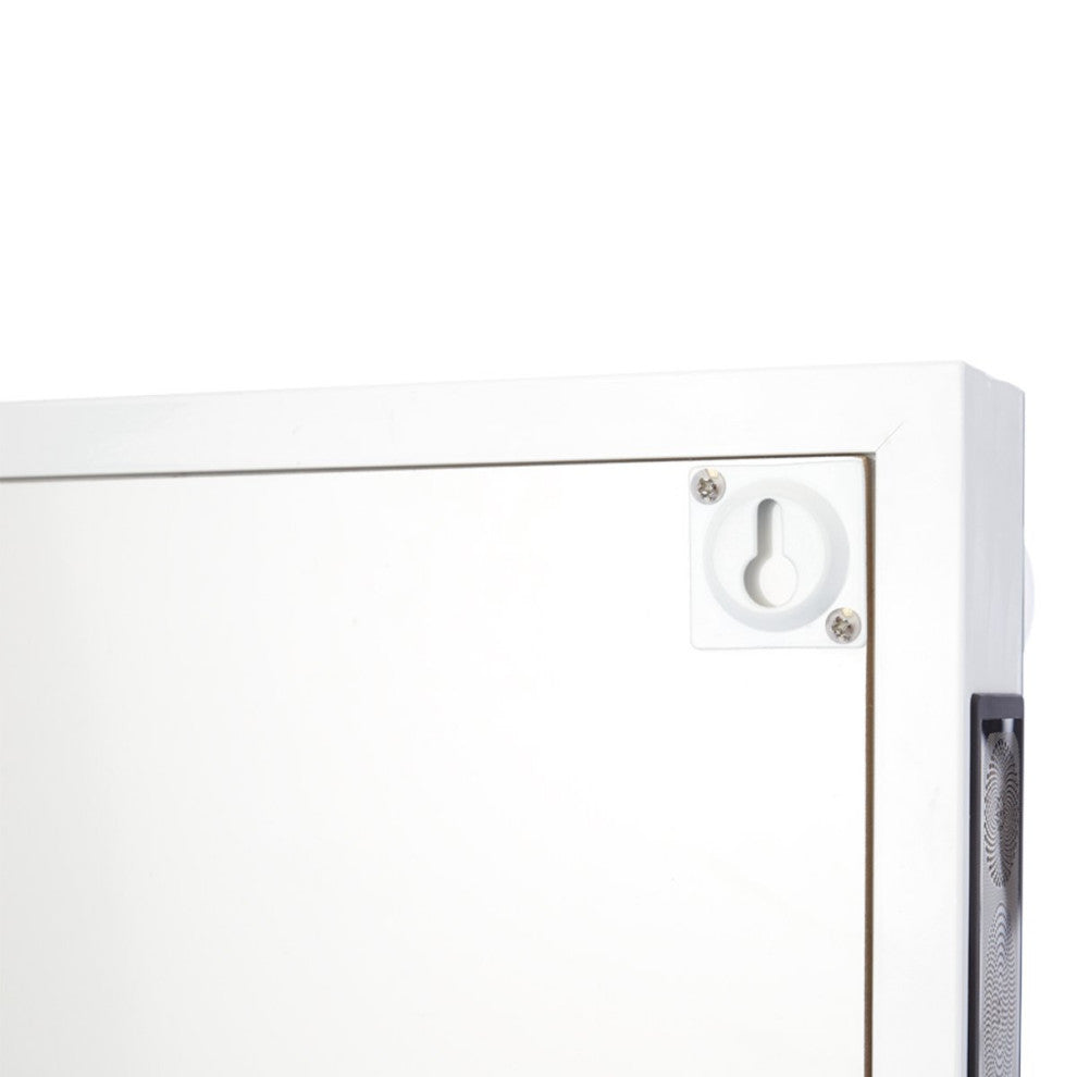 Hollywood Premiere Pro Vanity Mirror, White, Bluetooth