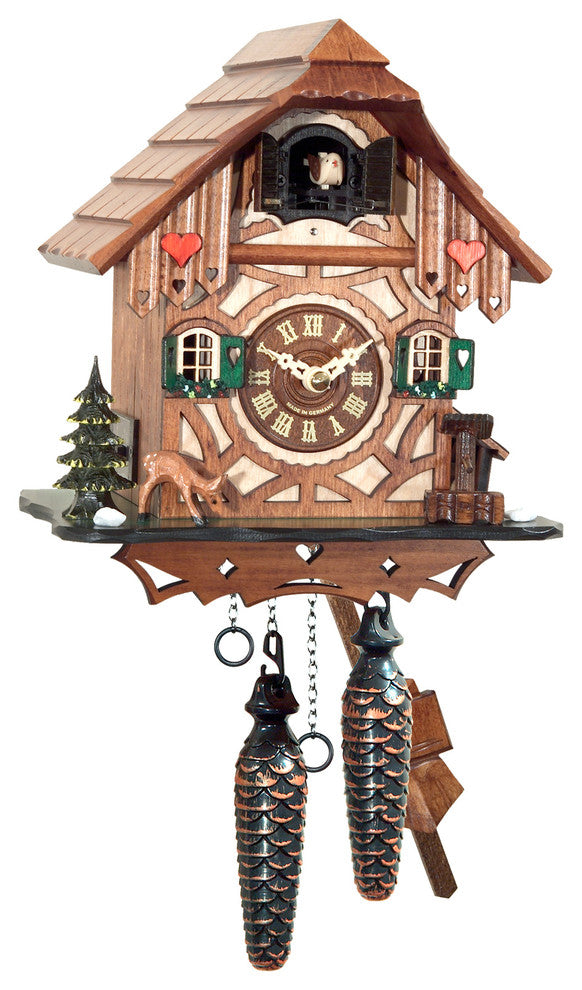 Pinecone Engstler Battery-Operated Cuckoo Clock- Full Size