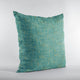 Tourmaline New Planet Cut Velvet Luxury Throw Pillow, Double sided 20"x30" Queen