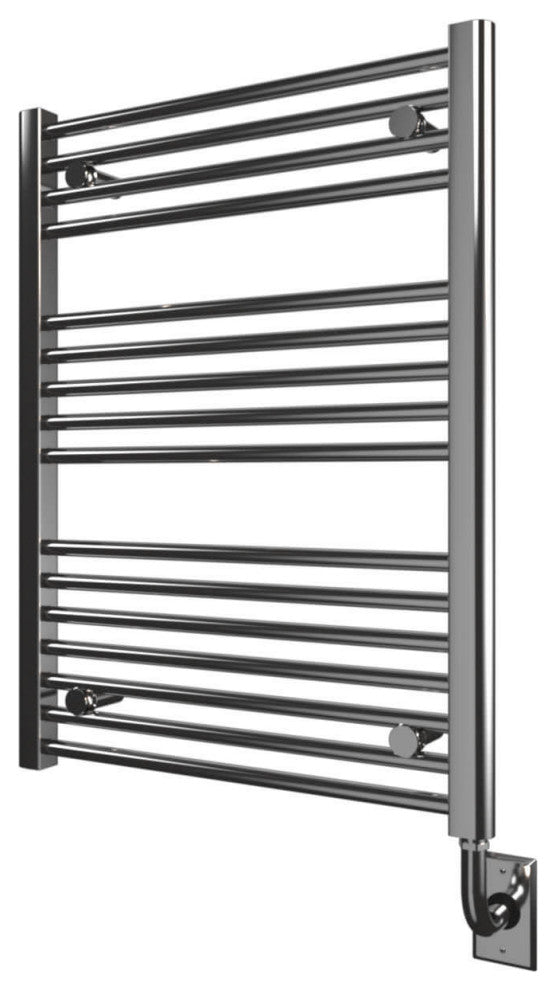 ICO Bath Savoy Plug-In Electric Towel Warmer - Round Bar