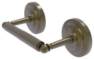 Que New 2 Post Toilet Tissue Holder, Antique Brass