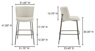 Early Bar Stool Beige