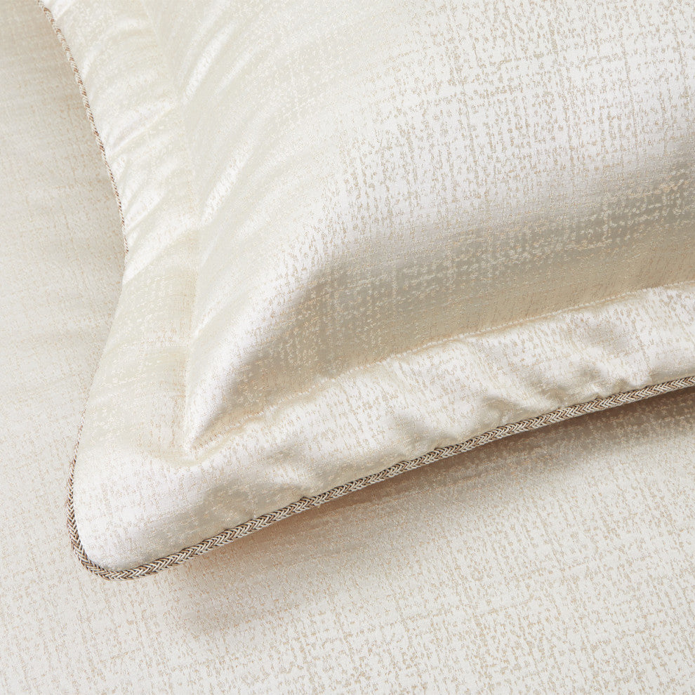 Westlyn 4-Piece Queen Comforter Set Ivory