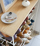 Tower 6-Tier Wood Top Shoe Rack, White