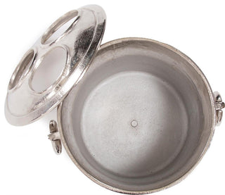 Classic Round Matte Silver Wine Bucket