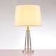 Pasargad Home Modus Collection Metal and Crystal Table Lamp Lights