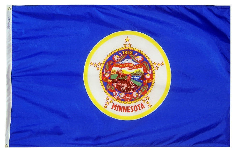 Minnesota, 3'x5' Nylon Flag