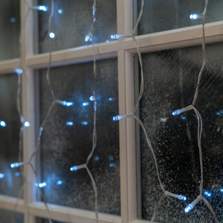 Solar Window Drapelites 42 LED Indoor String Lights