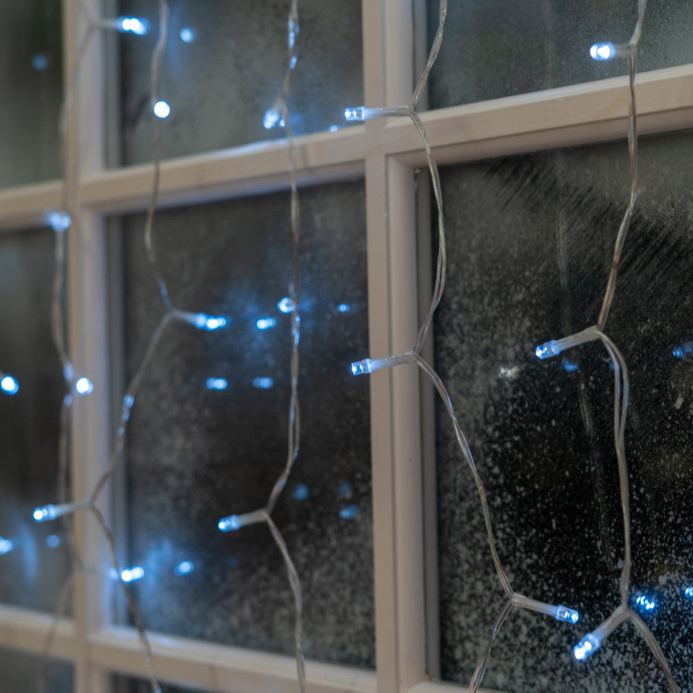 Solar Window Drapelites 42 LED Indoor String Lights