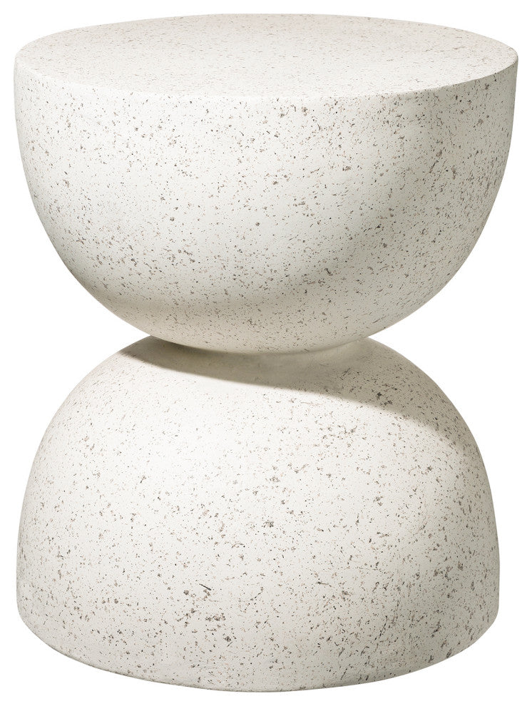 Multi-functionalal MGO Faux Terrazzo Garden Stool or Plant Stand or Accent Table