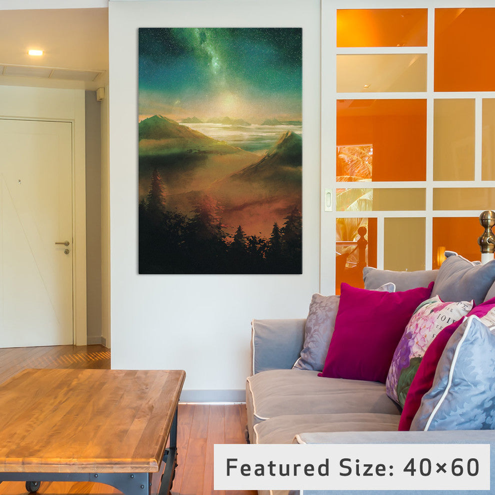 "Into The Trees" by Viviana Gonzalez, 40x26x1.5