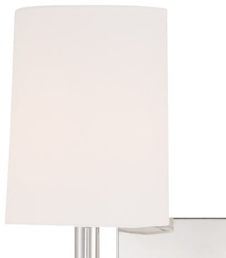 Bromley 2 Light Polished Nickel Wall Mount