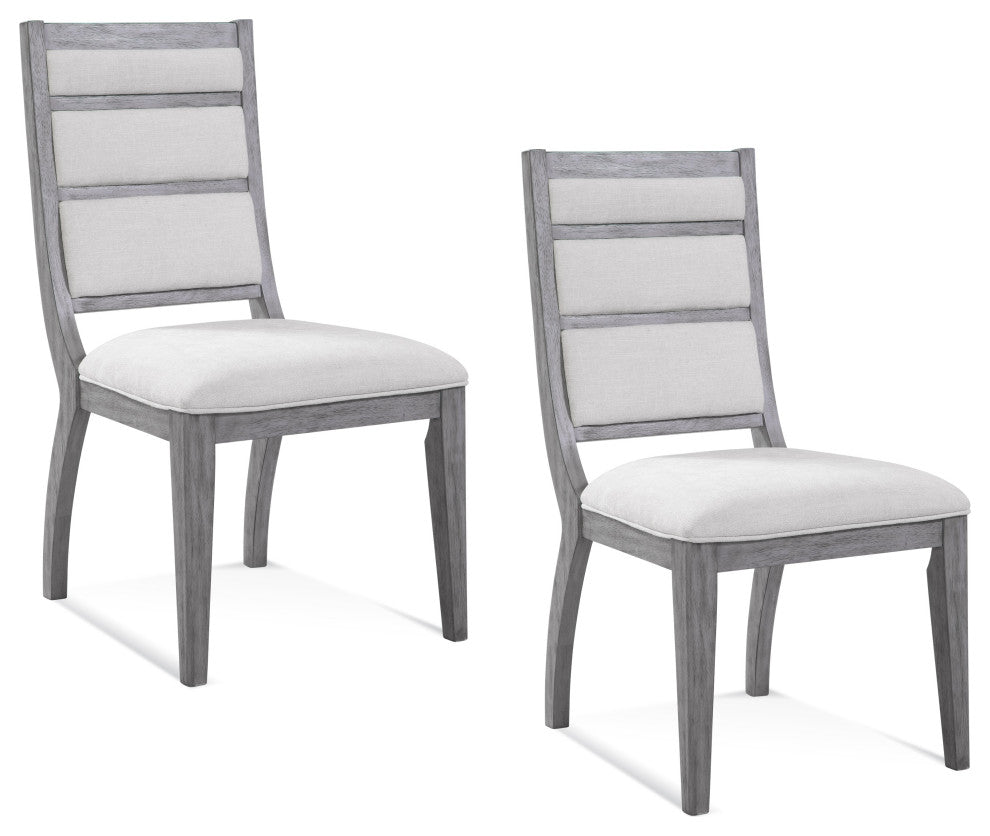 Nylah Dining Chair - Set of 2 - Platinum/Cream