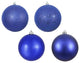 6" Cobalt Blue 4 Fin Ball Drill 4/Bg