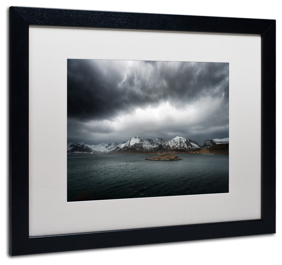 Philippe Sainte-Laudy 'Grey' Matted Framed Art, 16x20