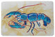 Betsy Drake Blue Lobster Door Mat 30x50