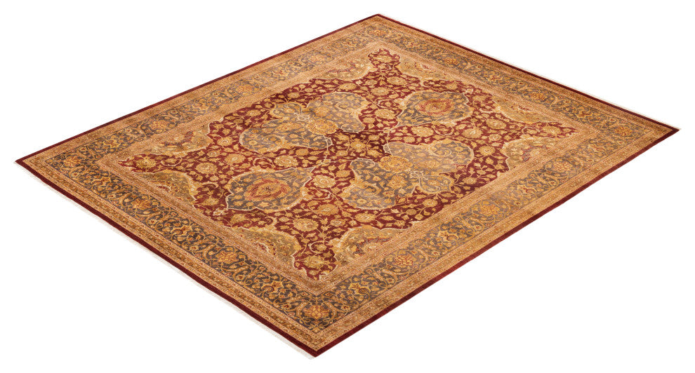 Mogul, One-of-a-Kind Hand-Knotted Area Rug Red, 8'4"x10'2"