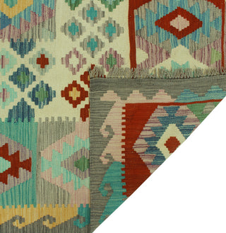Sangat Kilim Aarif Ivory/Gray Rug, 8'5x11'3