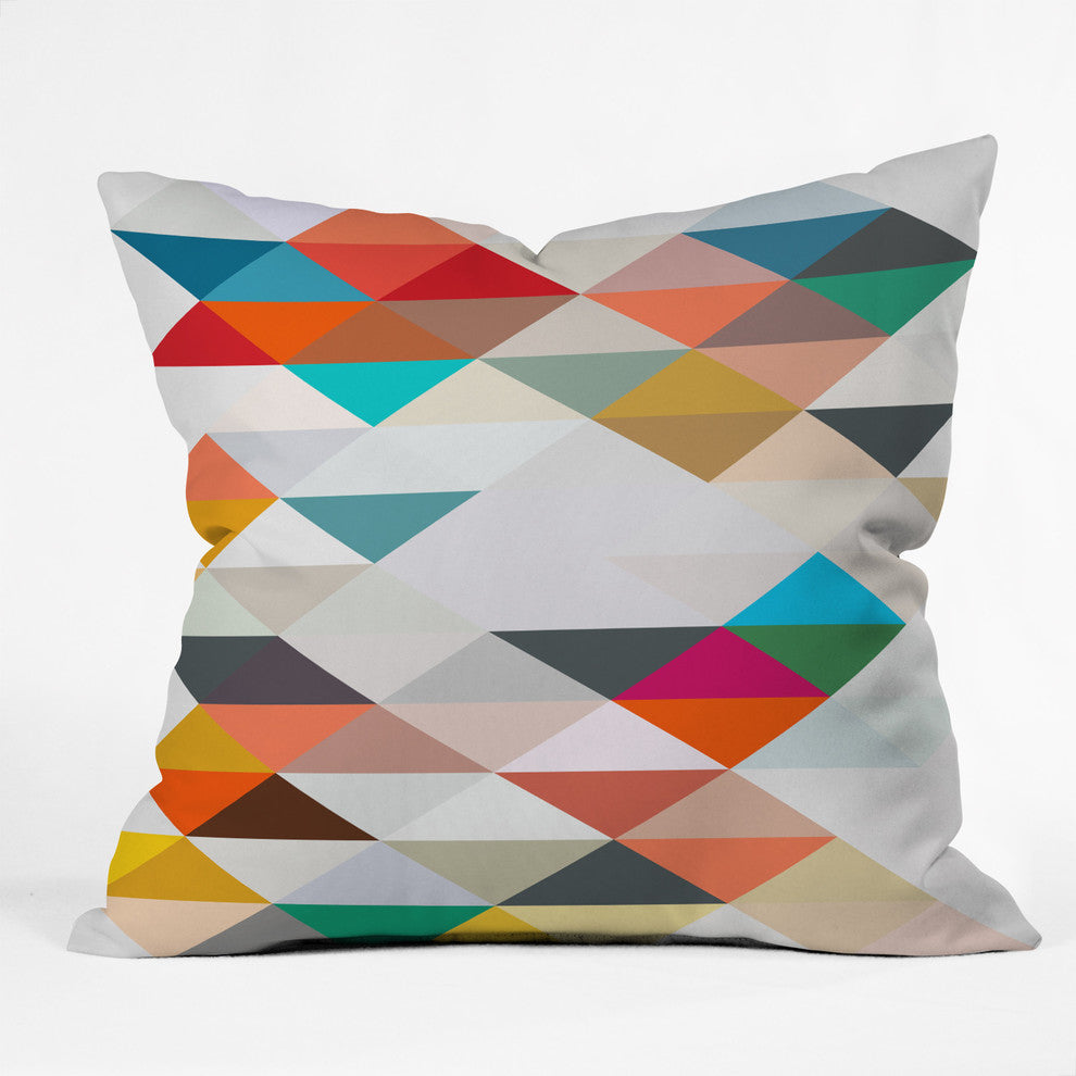 Three of The Possessed South Throw Pillow, 18"x18"