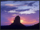 East and West Mittens, Buttes At Sunrise, Monument Valley, Arizona, 24"x18"