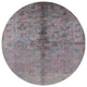 Ahgly Company Indoor Round Mid-Century Modern Area Rugs, 7' Round