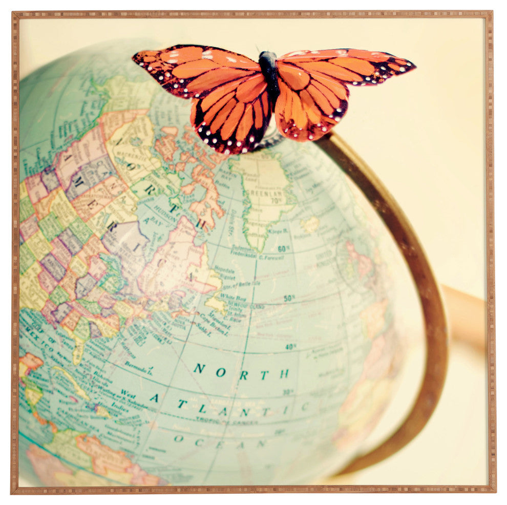 The Light Fantastic World Traveller Framed Wall Art
