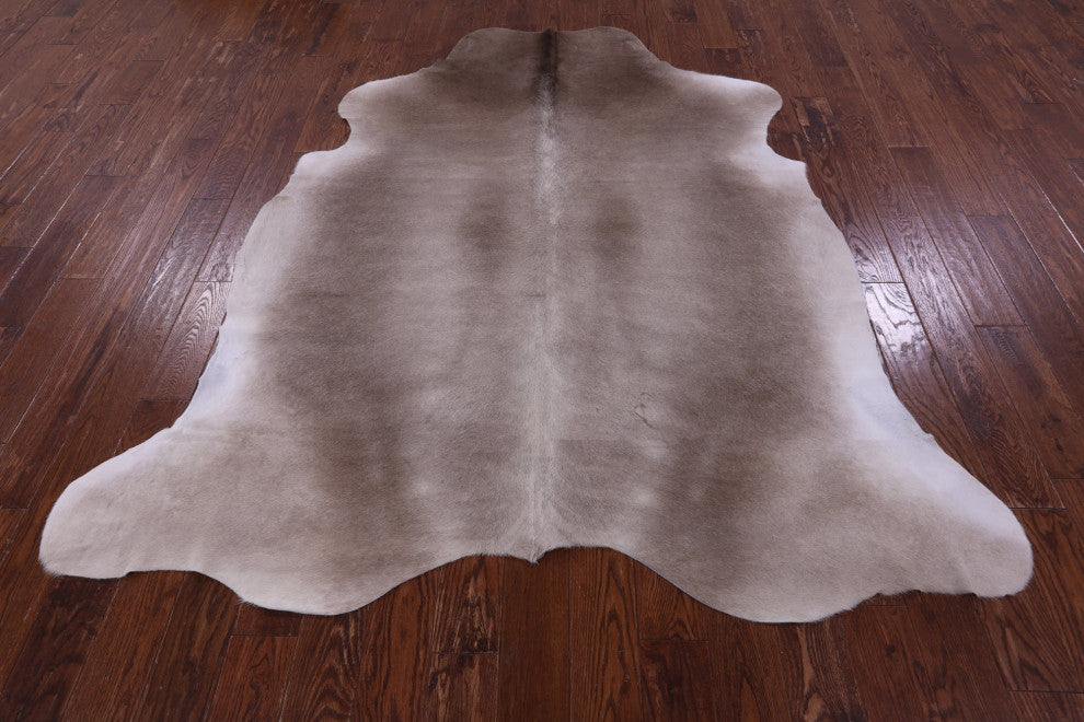 7' 4" X 6' 8" Natural Cowhide Rug C2369